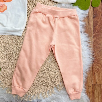 Conj. Casaco Sweet Girl e Calça de Moletom - Rose